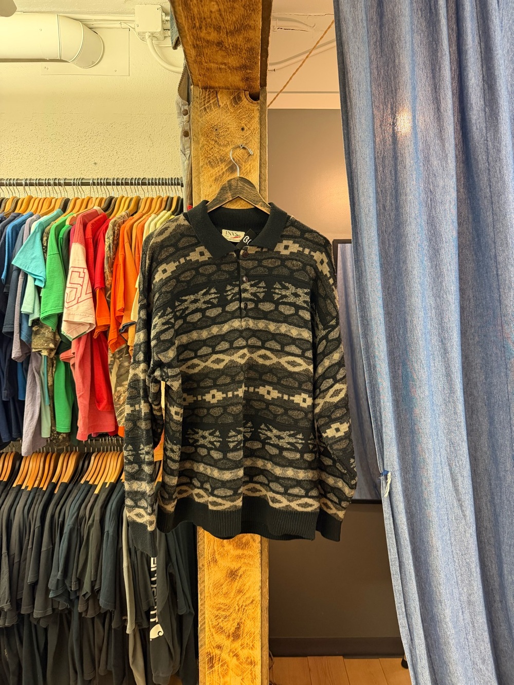 Vintage inxs knitted sweater